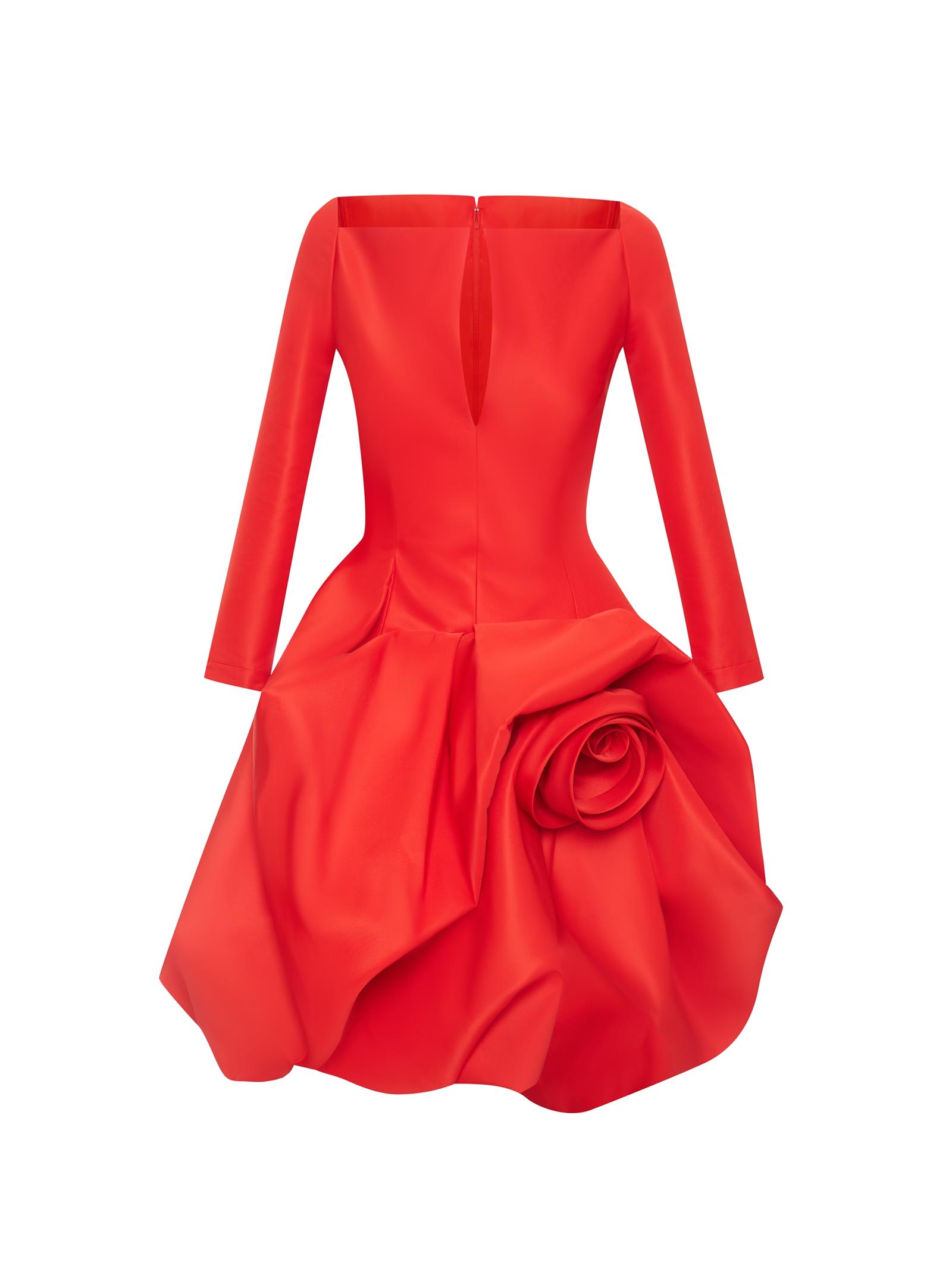 Scarlet Rosette Cocktail Dress ...